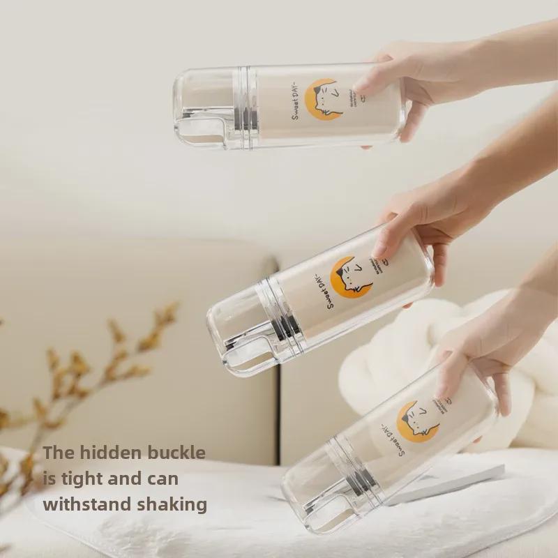 Портативный дорожный набор из зубной щетки и ополаскивателя для полости рта 3 в 1 - стиль Light Luxury