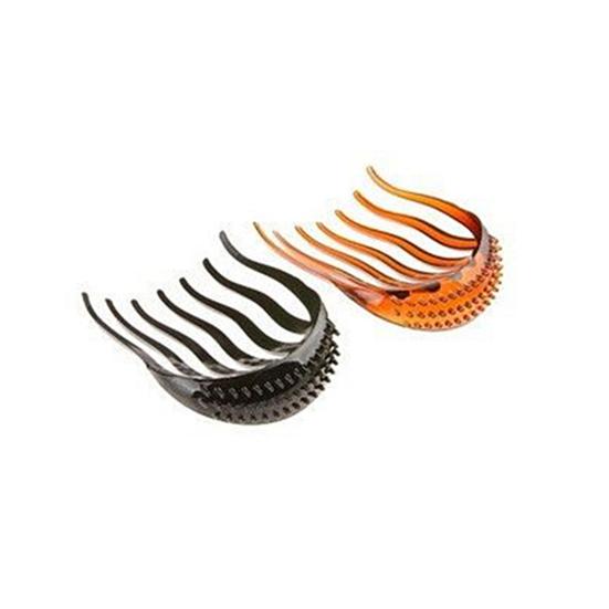 Вставка Заколка для волос Легкое крепление Волнистый стиль 2 цвета Вставка Гребень для волос для женщин