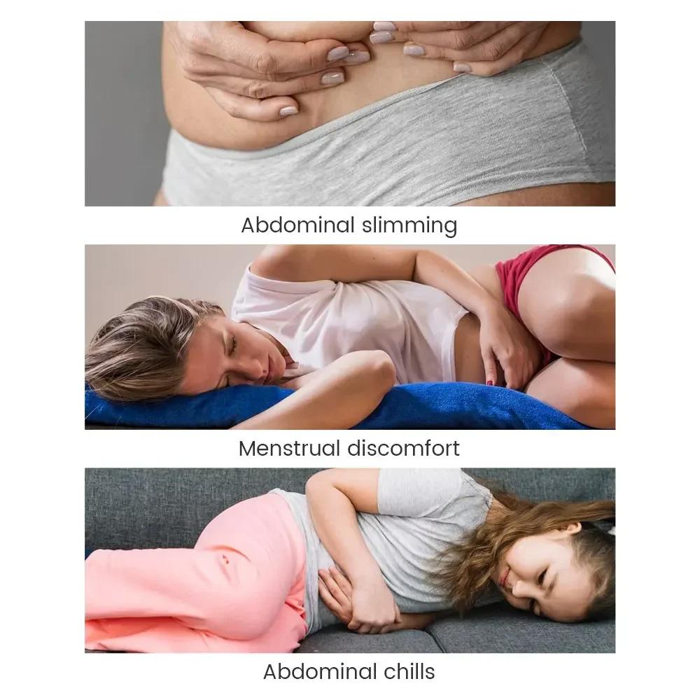 EMS Вибрационный горячий компресс поясничный корсет Терапевтический массажер Электрический нагреватель Устройство для массажа талии Поддержка спины Массажное оборудование