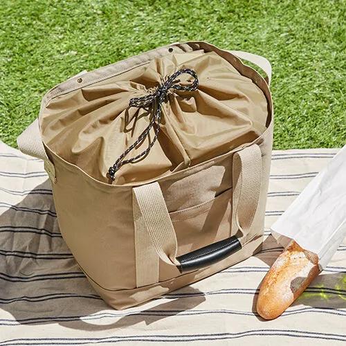 POCKET COOLER BAG (Beige)