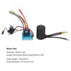 3650 3100KV Brushless Motor Kit 120A ESC Waterproof XT60 Plug Type RC Upgrade Combo for 1/10 1/8 RC Car
