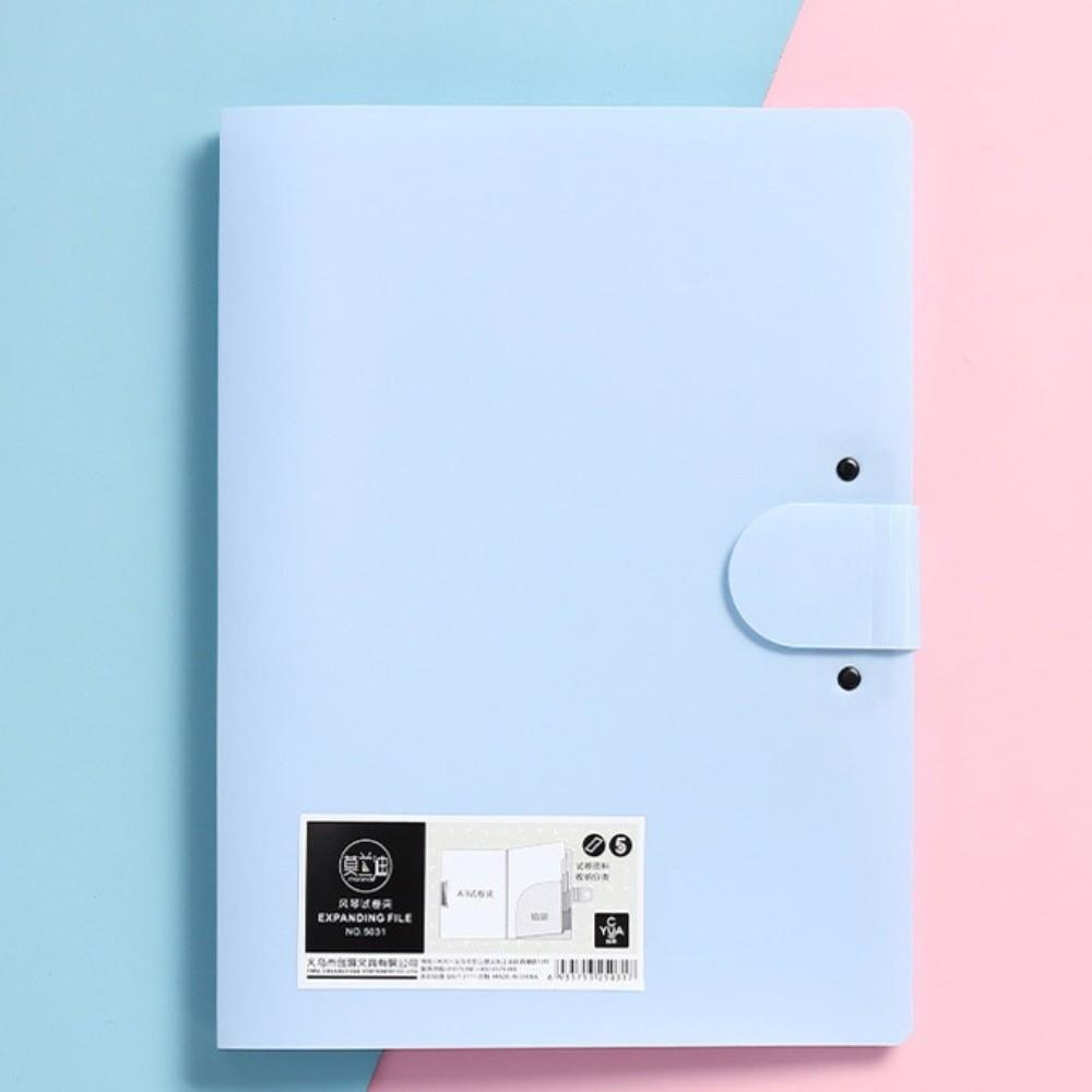 with Clipboard Expanding File Folder A4 Document Storage Bag Stationery File Organizer Office