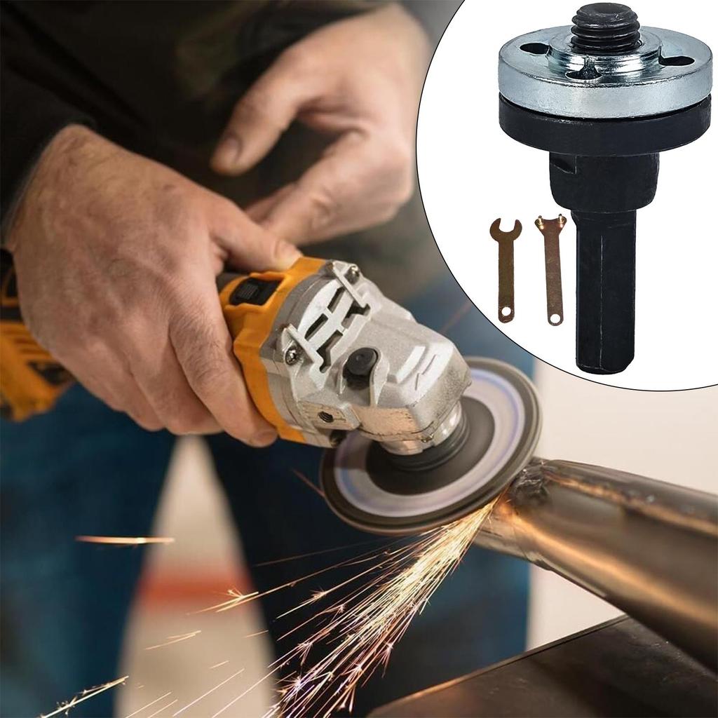 Адаптер-переходник для Угловой шлифмашины от Электрической дрели, Запчасти, Адаптер-штанга 10 мм для УШМ, Адаптер-штанга, Соединительный стержень для Угловой шлифмашины