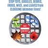 anti-corrosion Basket Buddy Prevents Debris Pool grid block Pool Filter Grid Cover  household