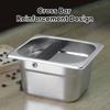 Контейнер для отходов эспрессо Coffee Knock Box для бариста, противоскользящий контейнер для отходов эспрессо, контейнер для отходов от кофемолки, ведро для кофейной гущи