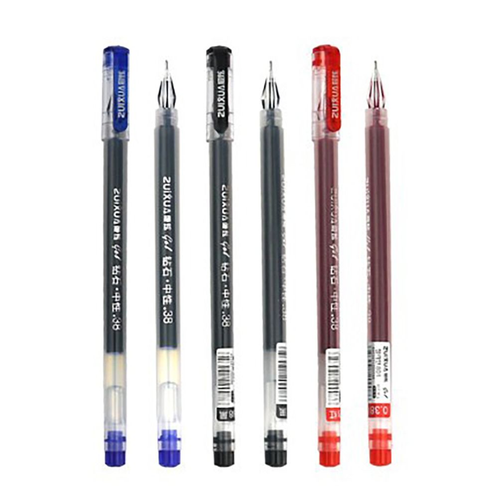 Student Supplies Signature Pen Diamond Tip Neutral Pen High Quality Gel Pen