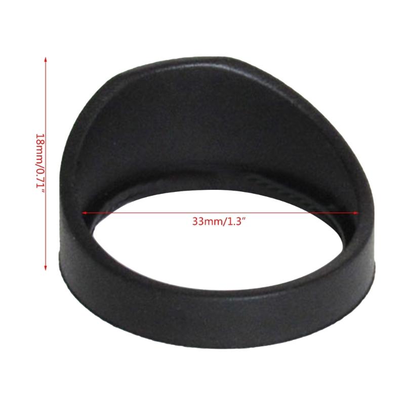 33/36mm Diameter Rubber Eyepiece Cover Guards For Binocular Biological Stereo Microscope Telescope