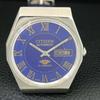 ВИНТАЖНЫЕ АВТОМАТИЧЕСКИЕ ЧАСЫ CITIZEN 8200 ЯПОНИЯ МУЖСКИЕ СИНЕГО ЦВЕТА a708415-1