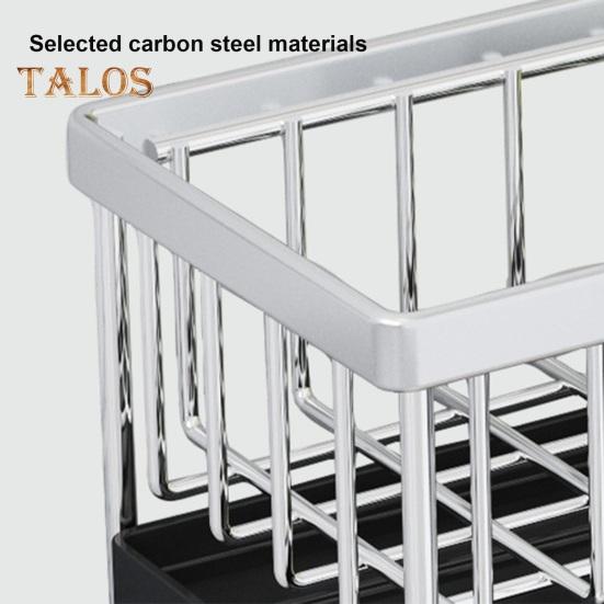 Органайзер для губки для посуды, съемный многофункциональный компактный практичный держатель для кухонной раковины, держатель для губки, бытовые принадлежности