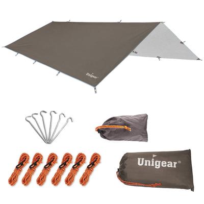 Водонепроницаемый походный тент Unigear Высокая защита от УФ-лучей и тепла Портативный Солнечный Для улицы Человек 4 XL Тент, Палатка, Легкий, Водостойкий, Защита, Экранирование,