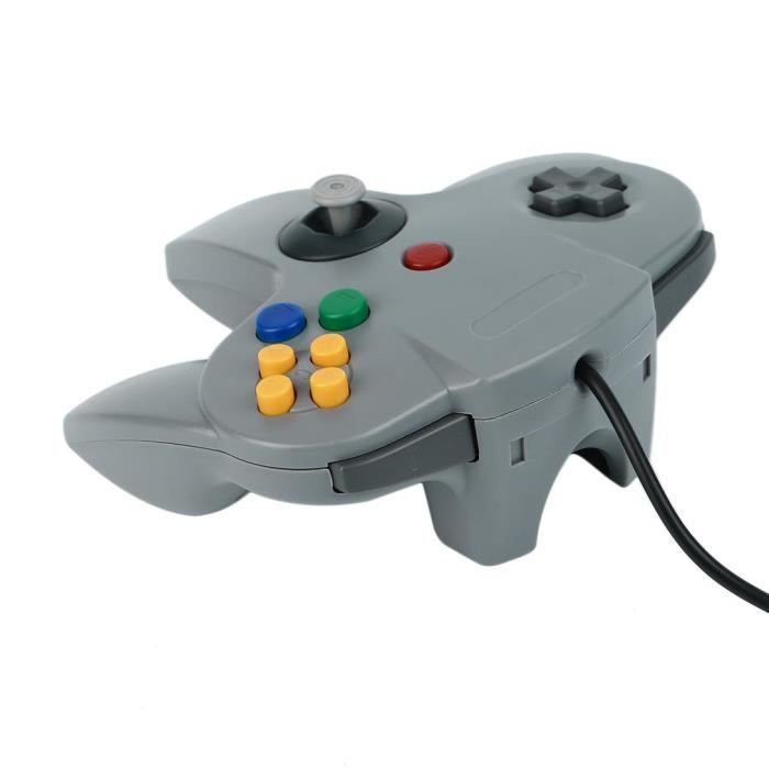 Геймпад - Nintendo - Контроллер N64 - Проводной - Серый - 10 активных кнопок