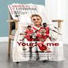 Arsenal Personalized Text Blanket Cozy Customizable Blanket Soft Warm Cozy Throw For Home Decor Office Bedding Living Room All-Season Use