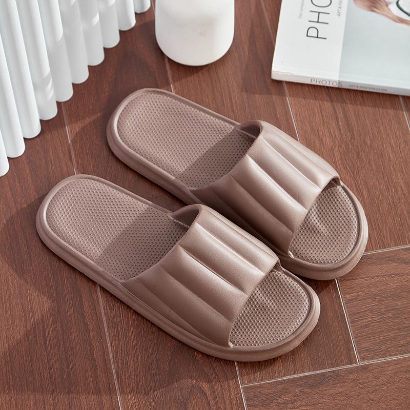 Женские летние тапочки, домашние тапочки для ванной, нескользящая мягкая подошва для отдыха, мужские удобные домашние тапочки для пар