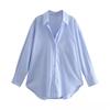 Women Turn Down Collar Elegant Office Basic Candy Color Shirts Long Sleeve Solid Color Work Wear Blouses