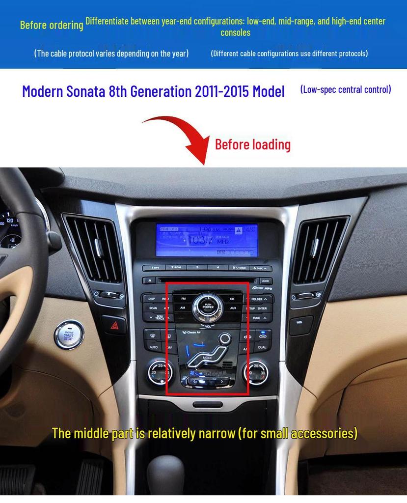 2010-2019 Hyundai Sonata Android GPS Bluetooth MP5 Радио с Камерой Заднего Вида Навигатор