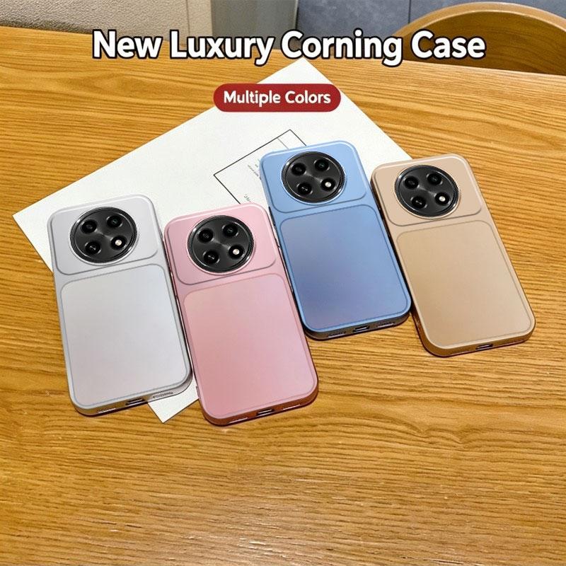 Для Oppo A2 Pro Чехол Oppo A2 Pro Обложка Oppo A2 Pro Capa Задняя крышка телефона Бампер Ударопрочный ТПУ Жидкий силикон Мягкие Fundas