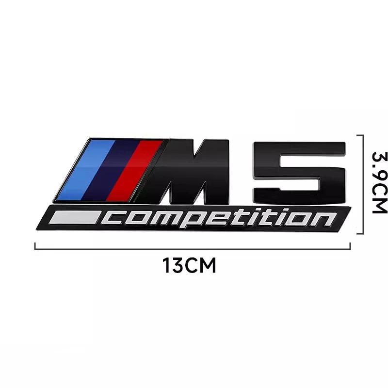 For BMW M3 M4 F07 F34 F30 F20 F10 E60 E46 E53 G01 G02 G05 3D Car Decorative accessories M Badge Emblem Decoration Accessories AS5