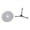 Main Side Brush Kit Vacuum Brush Kit Mop Cloth Included Replacement Parts