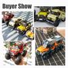 Технический Городской Внедорожный Монстр-Трак Строительные Блоки MOC Модель Транспортного Средства для Перевозки Квадроциклов Кирпичики Строительная Игрушка для Детей