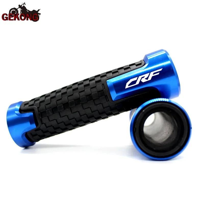 Fit For CRF 150 230 250 450 1000 R RX X F L M RALLY L Motorcycle Hand Grips CNC Throttle Moto Handlebar Soft Rubber Grips