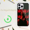 Чехол для телефона Singer Mora для iPhone 15 14 13 12 11 Plus Pro Max Magsafe с магнитной беспроводной зарядкой