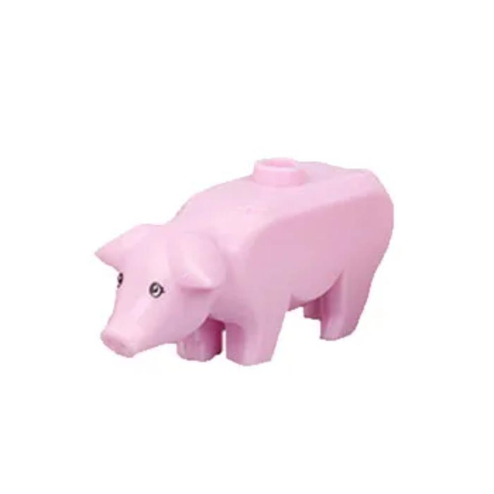 Животные Строительные Блоки Город Маленькие Большие Украшения Панда Собака Овца Свинья Корова Зоопарк Олень Монстр Крокодил Тигр Волк Орел Подарок Мальчику Игрушка