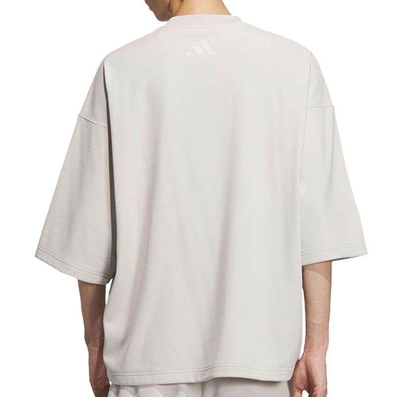 Adidas Lounge T Shirt Men's Greige JL6069