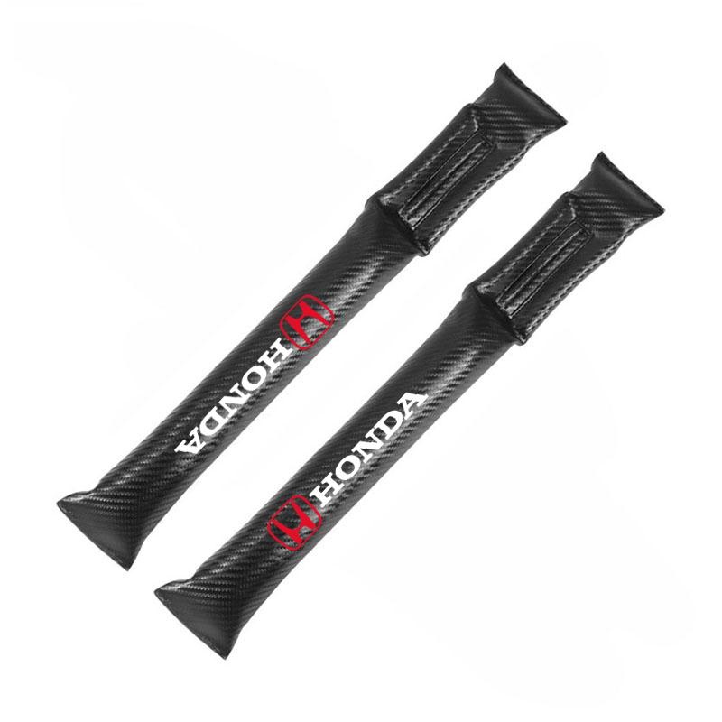 AAFW1 Car Seat Gap Filler Strip Soft Pads Leather Car Styling Spacer For Honda civic accord fit jazz pilot CRV odyssey passport city