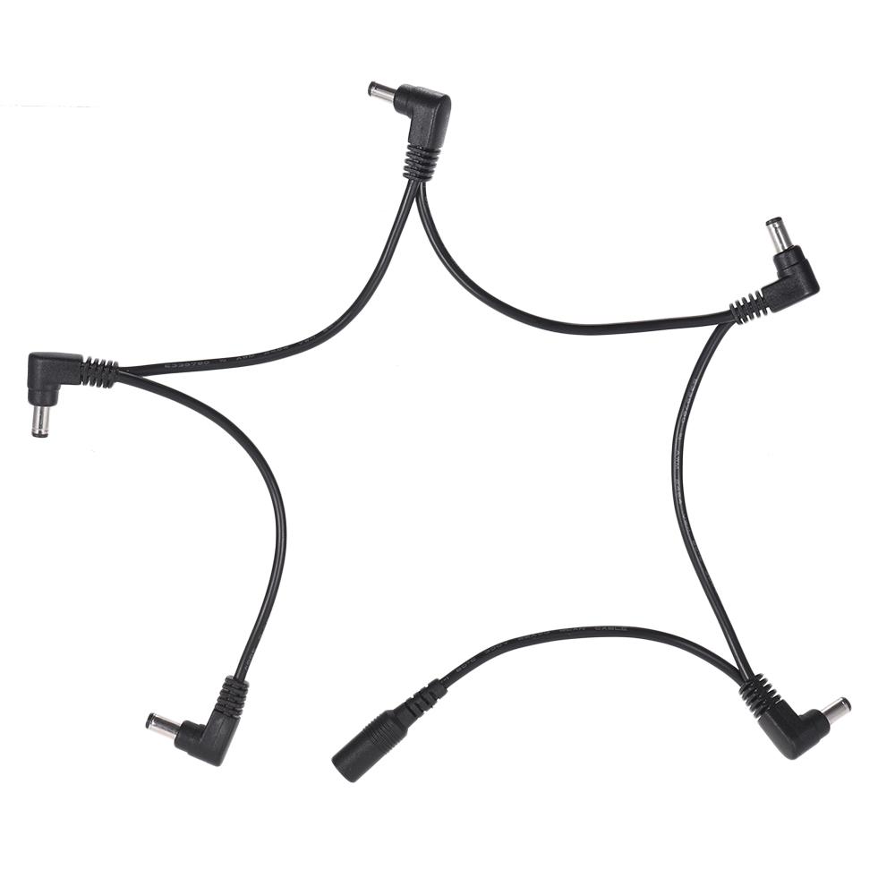 JOYO CM-24 Гитарные эффекты, силовой кабель, разветвитель шнура, 5 способов, гирляндное соединение для постоянного тока 9 В, гитарные басовые эффекты