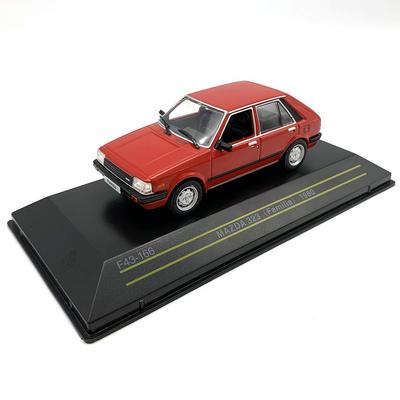 Масштаб Mazda 323 1980 Красный Готовая модель FIRST43 1/43 (Фамилия) (Зарубежная модель)