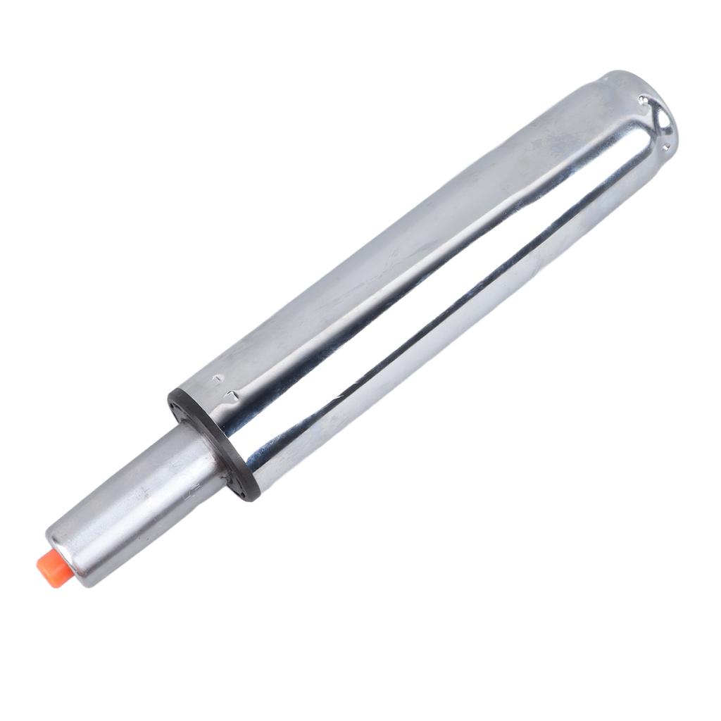 Газлифт для стула, серебристый газовый подъемник, цилиндр 27 см, нержавеющая сталь, простая установка, удобный стул