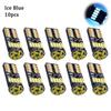 10pcs Super Bright T10 License Plate Light 168 12V Car LEDs Light W5W 194 Side Lights