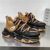 New Fashion Leather Casual Sneakers Men Designer Trainers Men Platform Shoes Streetwear Chunky Sneakers Men Zapatillas De Hombre