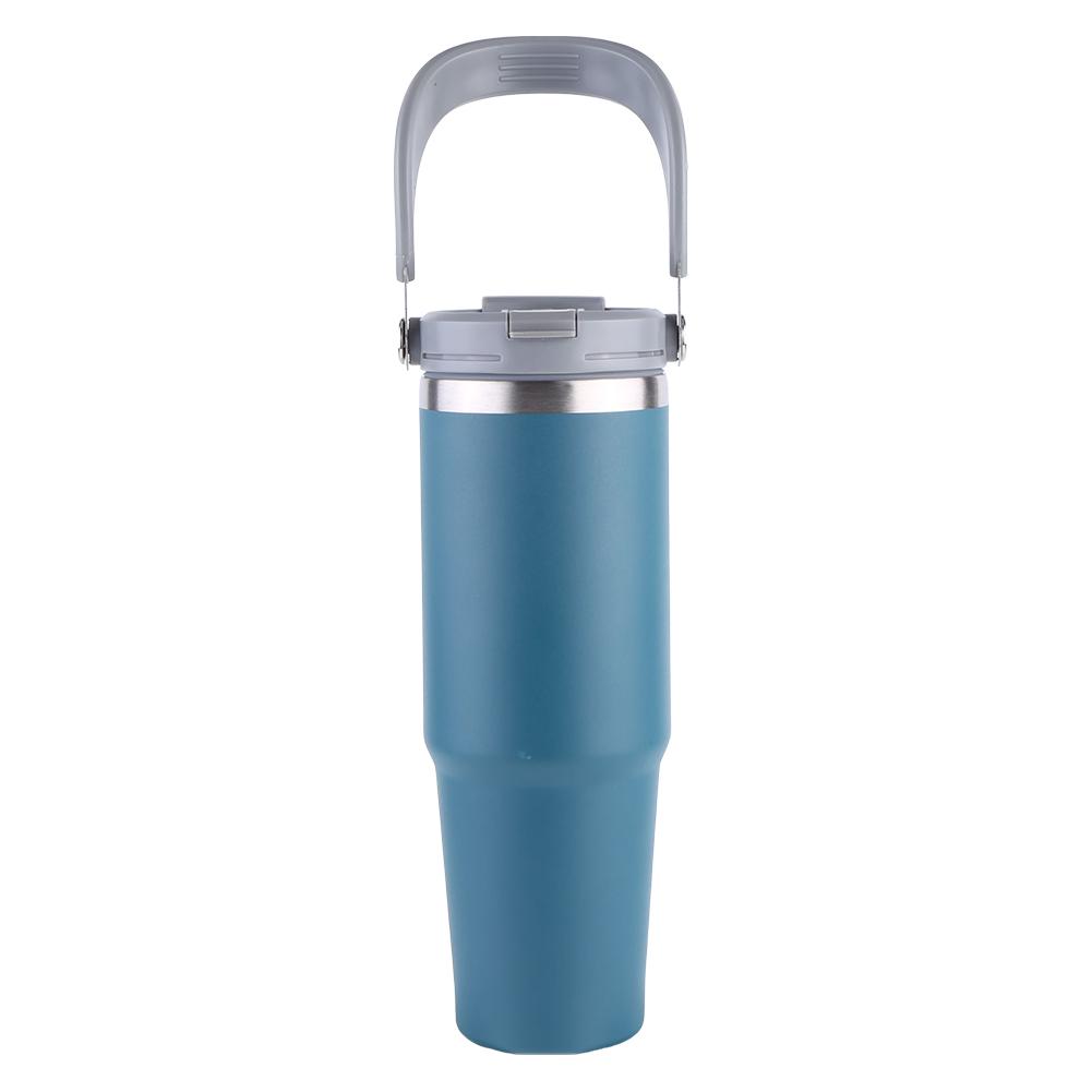Stainless Steel Vacuum Flask Insulated Water Bottle Travel Cup Sports Water Bottle with Handle Outdoor Camping Insulation Cup