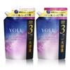YOLU Набор для лечения шампунем, сменный блок, большая емкость, успокаивающий ночной восстанавливающий эффект [новая модель]