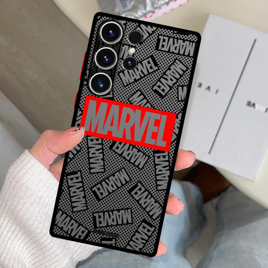 Чехол с логотипом героя Marvel для Samsung Galaxy S26 S24 Plus Note 20 10+ S25 Ultra S21 S20 S23 FE S22 Funda Чехол для телефона