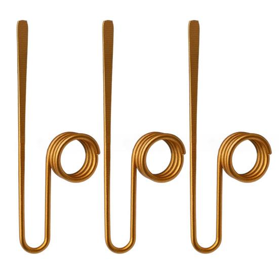 1/2/3Pcs Copper Book Holder Ring Heavy Duty Metal Book Clip Bookmark Ring Lightweight Spiral Wire Book Marker Ring Reading Accessories Book Gifts