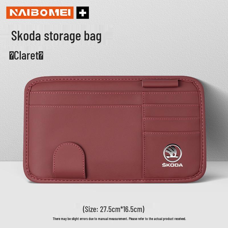 Skoda Octavia Superb Car Sunglasses & Bill Clip Organizer