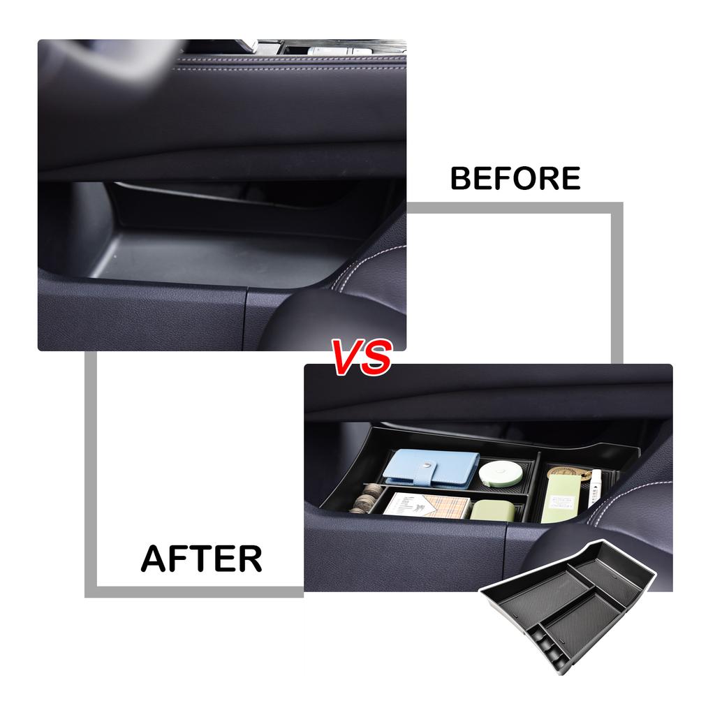 2 шт. Органайзер для центральной консоли для Nissan X-trail Rogue 2025 2025 2025 2025 T33 Нижний ящик для хранения подлокотника Лоток для автомобиля на центральную консоль