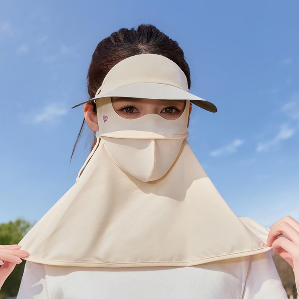 Маска из ледяного шелка с защитой от УФ-лучей, пылезащитная, вуаль для защиты от УФ-лучей, тонкая солнцезащитная маска для лица, унисекс