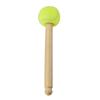 Wood Handle Drumsticks Drum Mallet Stick with Soft Felt Head Percussions Stick for Marchings Band Snare Drum