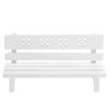 Miniature Dollhouse Kid Toy 1:12 Ratio Mini Imitate Pack Bench Dollhouse(White)