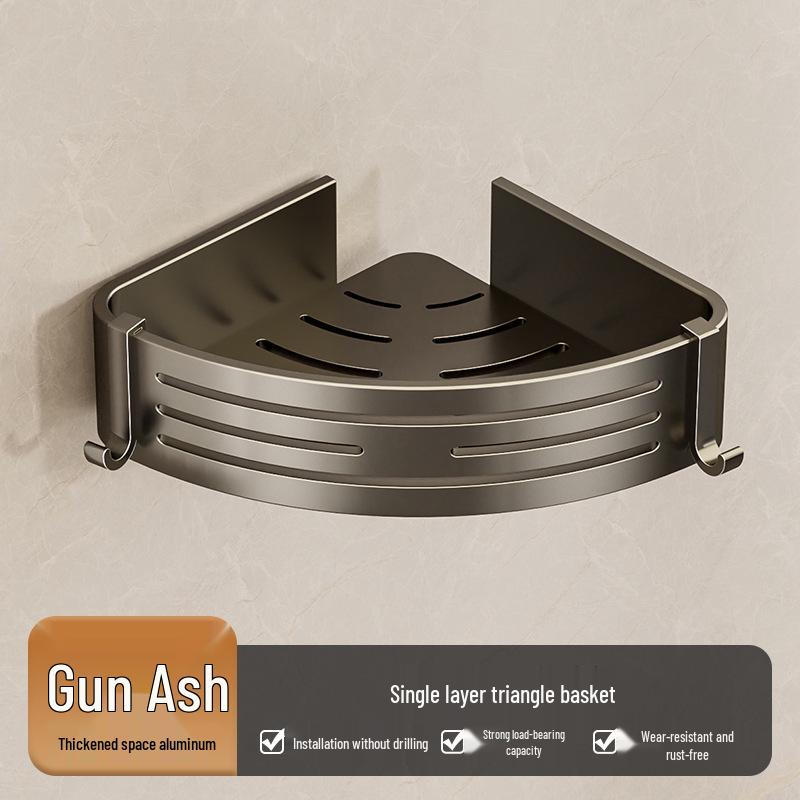 Настенная складная вешалка для полотенец для ванной без сверления