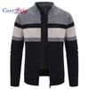 Men's Sweaters Full Zip Slim Thick Knitted Cardigan Sweaters Jacket with Pockets