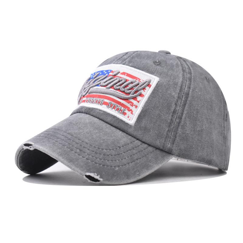 Бейсболка из хлопка с вышивкой, спортивная бейсболка с вышивкой, импортная кепка с американским флагом
