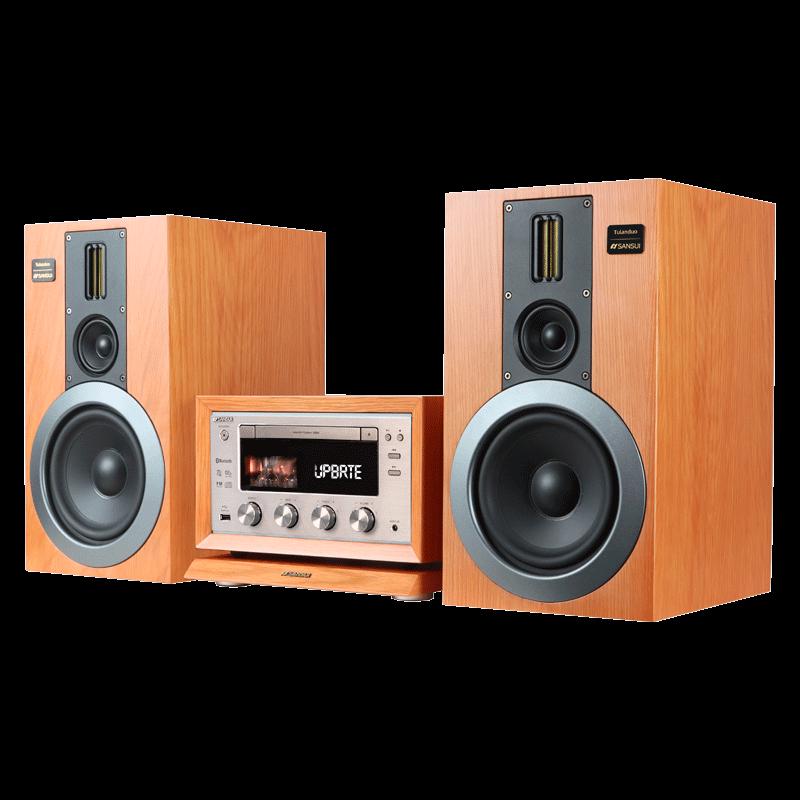 Sansui M980 Wooden HiFi Tube CD Player Speaker System