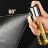 Kitchen Oil Kettle Spray Sprayer Oil, Vinegar, Sauce Glass Dispenser Bottle 200 Ml Capacity