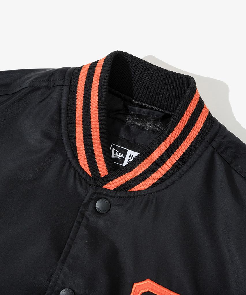 New Era Mlb San Francisco Giants Authentic Stadium Jacket Black