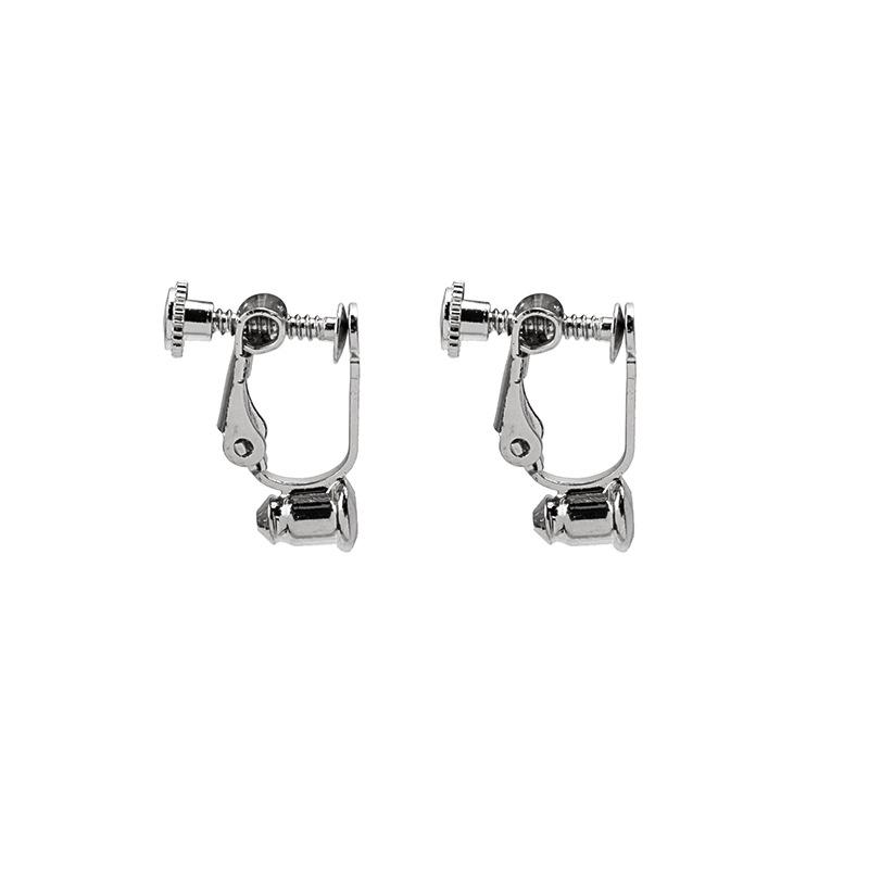 Конвертер для непроколотых ушей для сережек-гвоздиков и спиралей (1 пара)