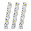 3pcs/set WR55X26671 LED Refrigerator Light Board Refrigerator Part Refrigerator LED Lighting Replaces 4468532 Plastic